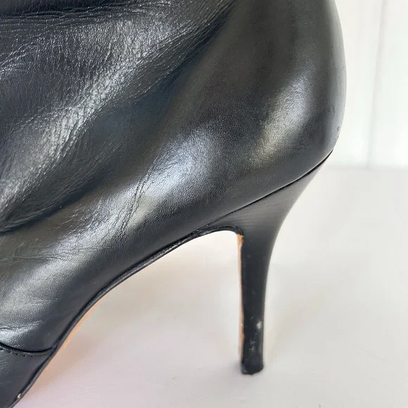 VIA SPIGA BLACK LEATHER BOOTS SIZE 8.5 - Picture 8 of 16